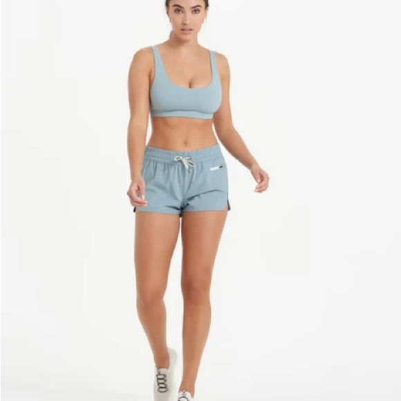 NWT Vuori Clementine Short in Shade Blue - Picture 2 of 11